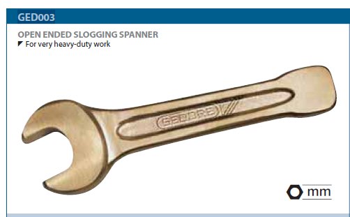 Gedore 40 Z 25-28 Fixed Spanner Wrench,25 To 28Mm Capacity 