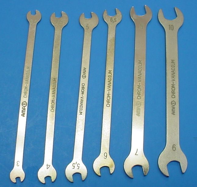 Stahlwille ’10 Series’ Double Open Ended Metric Spanner 8 x 9mm