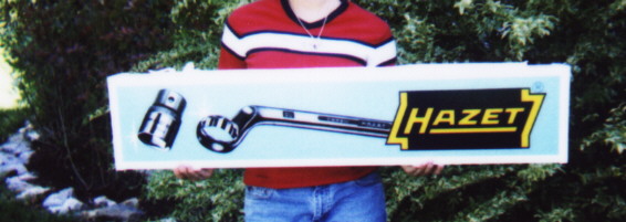 Hazet Lighted Sign