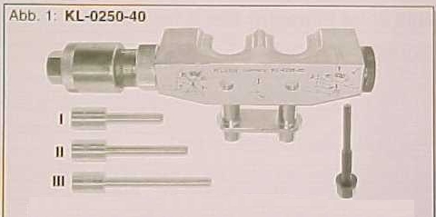 Klann KL-0250-40 Special Dual Ball Joint
                      Extractor for Upper Wishbone